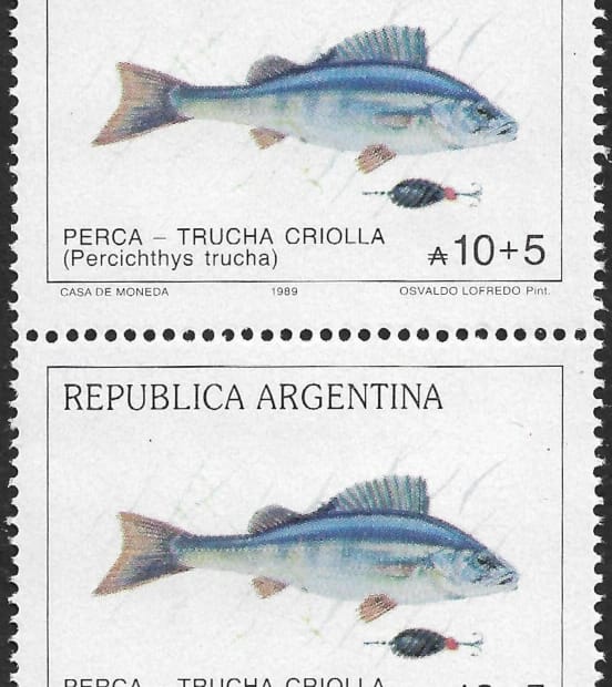 Perca Trucha Criolla - Año 1989
