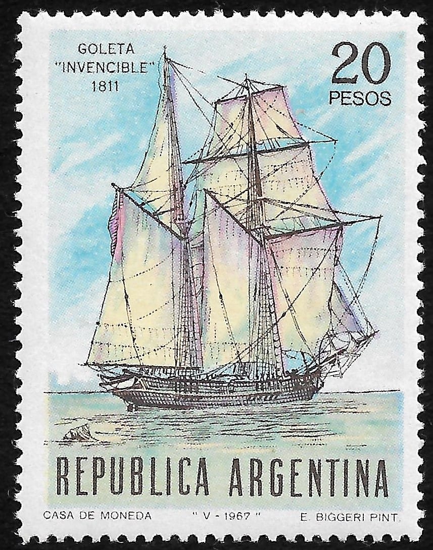 Goleta Invencible - Año 1967
