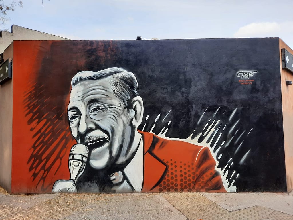 Goyeneche y el Barrio de Saavedra - Artista: Toto Ilustrador https://totoilustrador.com/