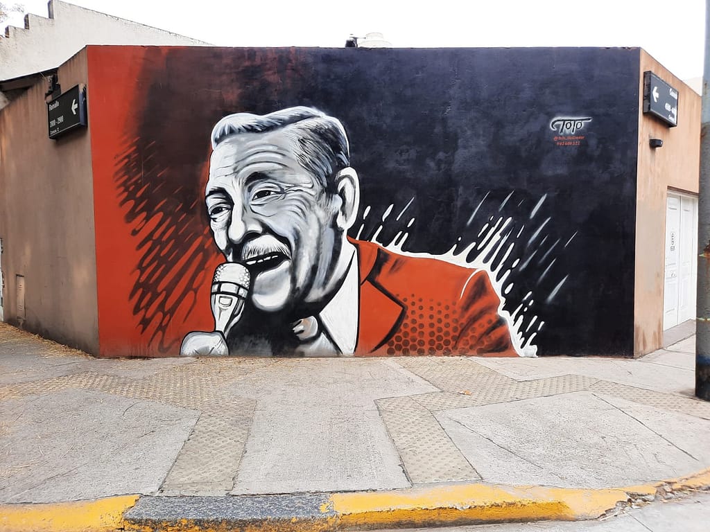 Goyeneche y el Barrio de Saavedra - Artista: Toto Ilustrador https://totoilustrador.com/