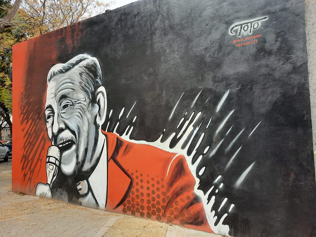 Goyeneche y el Barrio de Saavedra - Artista: Toto Ilustrador https://totoilustrador.com/