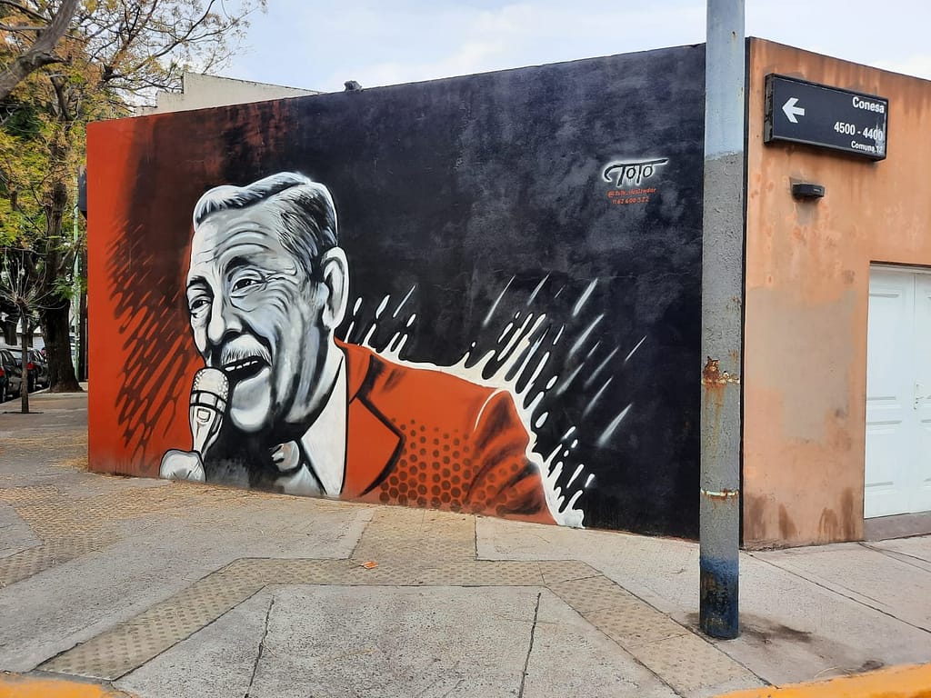 Goyeneche y el Barrio de Saavedra - Artista: Toto Ilustrador https://totoilustrador.com/