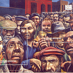 Antonio Berni 1905-1981 Obra "Manifestación"