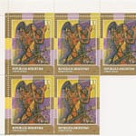 Sello Postal de Navidad Año 2008