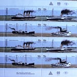 Transporte Fluvial - Filatelia Argentina