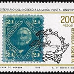 100 Años del Ingreso de Argentina a la UPU Unión Postal Universal - Año 1979