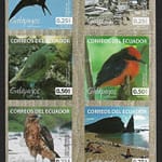 Sellos Postales Autoadhesivos de Ecuador