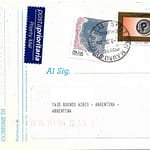 Carta enviada desde la Comuna de San Mauro Cilento - Salerno