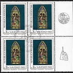 Navidad Año 1983 Vitral Bariloche