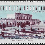 Centenario del sello postal de la Confederación Argentina - Año 1958