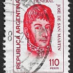 San Martín Valor Facial 110 Pesos