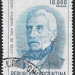 1778 - José de San Martin - 1850 - Año 1979 - Valor Facial 10.000 Pesos