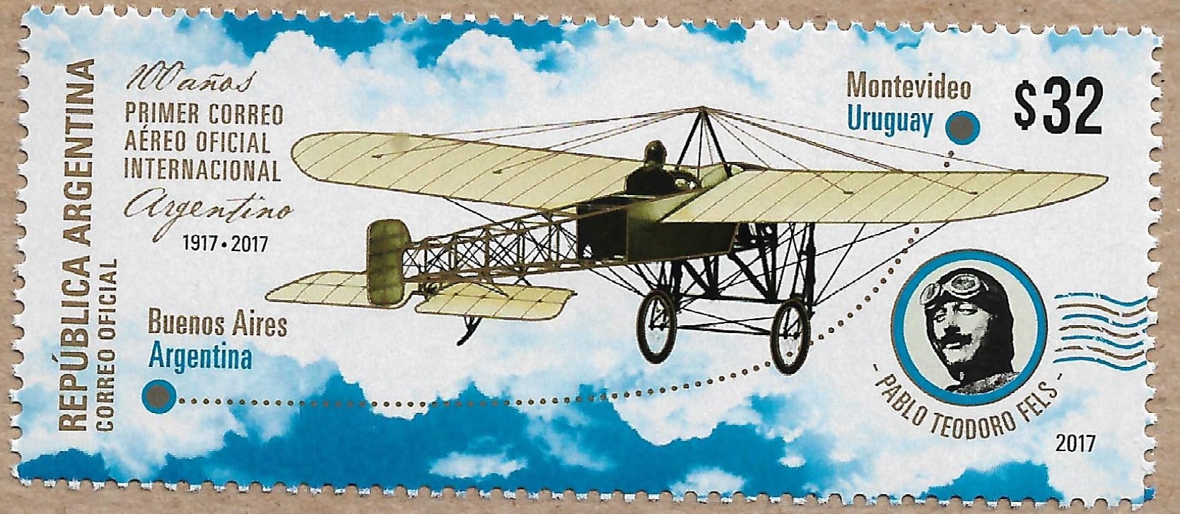 100 Años del Primer Correo Aéreo Oficial Internacional
